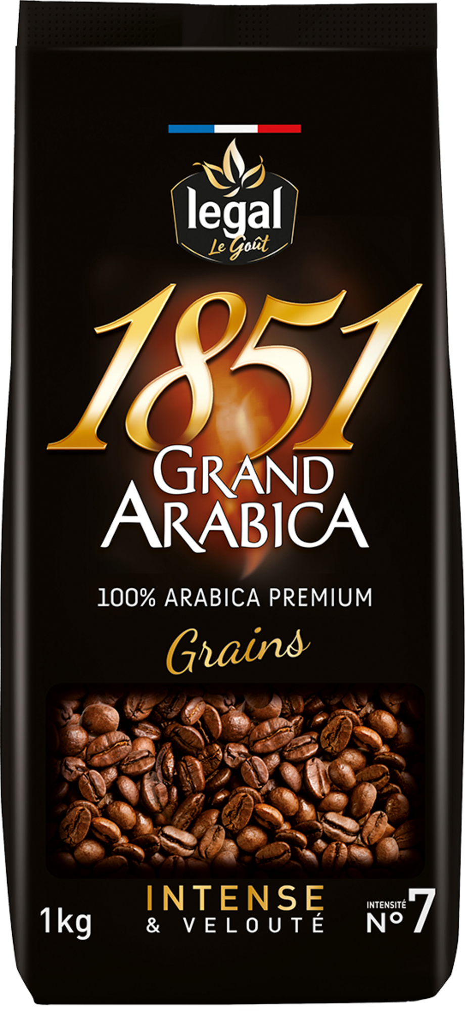 LEGAL LE GOÛT CAFÉ EN GRAINS 1851 GRAND ARABICA code EAN 3227540095304 