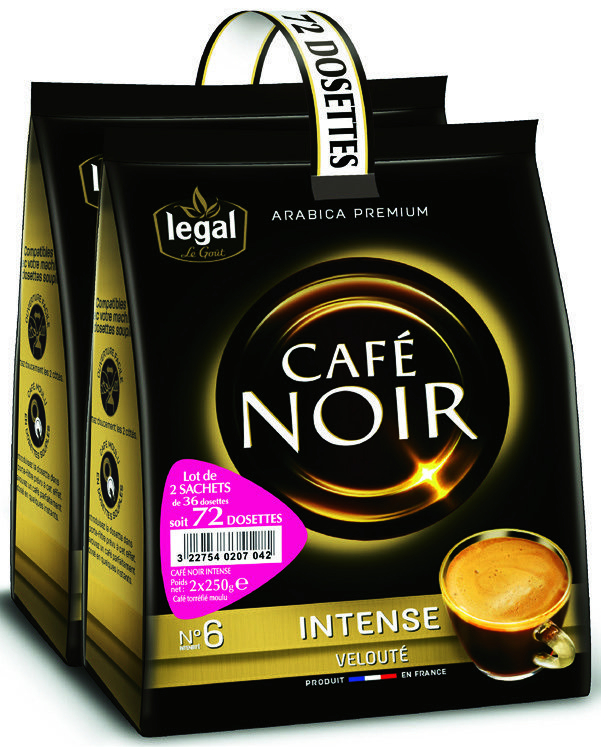 DOSETTES DE CAFÉ NOIR “LEGAL” 3227540207097 (3227540207097)