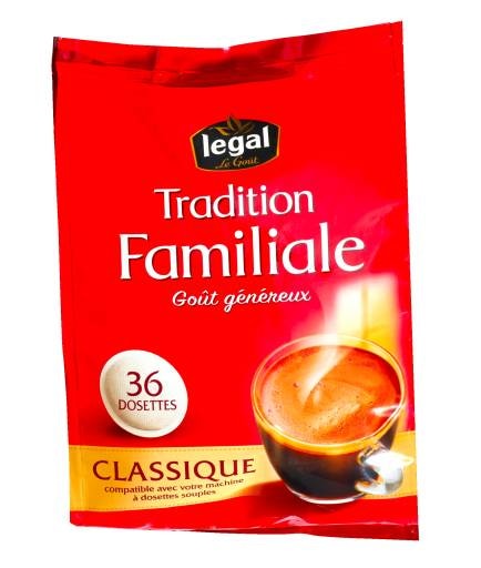 Dosettes à Café Classique Goût Généreux Tradition Familiale LEGAL 3227540207516 (3227540207516)
