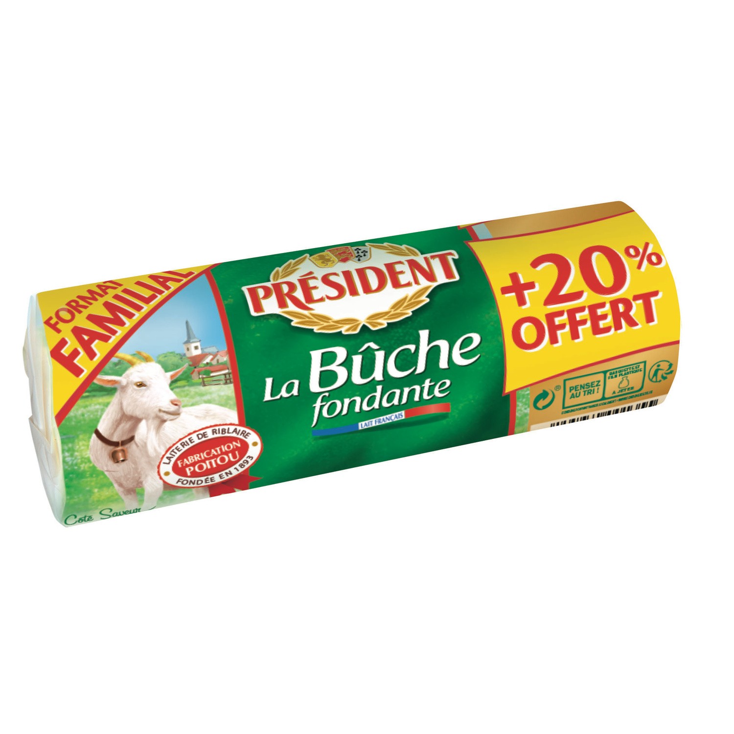 Buche de chèvre  PRESIDENT