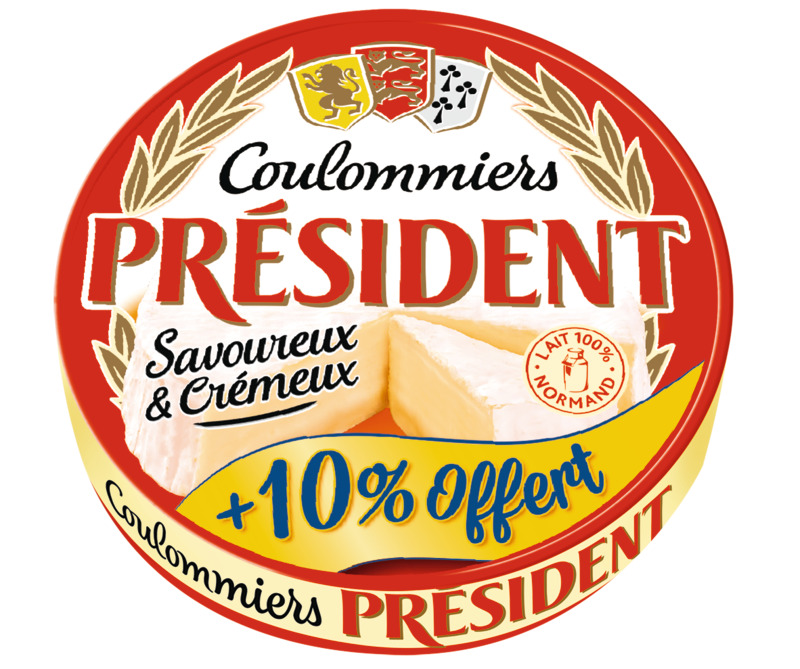 PRÉSIDENT COULOMMIERS PRÉSIDENT code EAN 3228022110126 