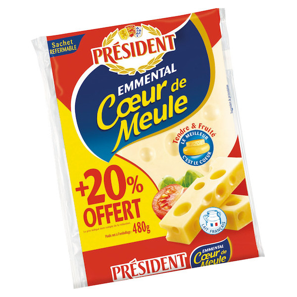 EMMENTAL CŒUR DE MEULE PRÉSIDENT