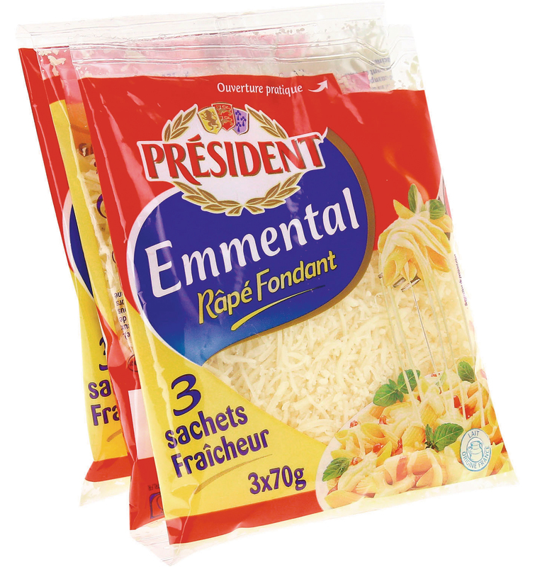 EMMENTAL RAPÉ FONDANT président