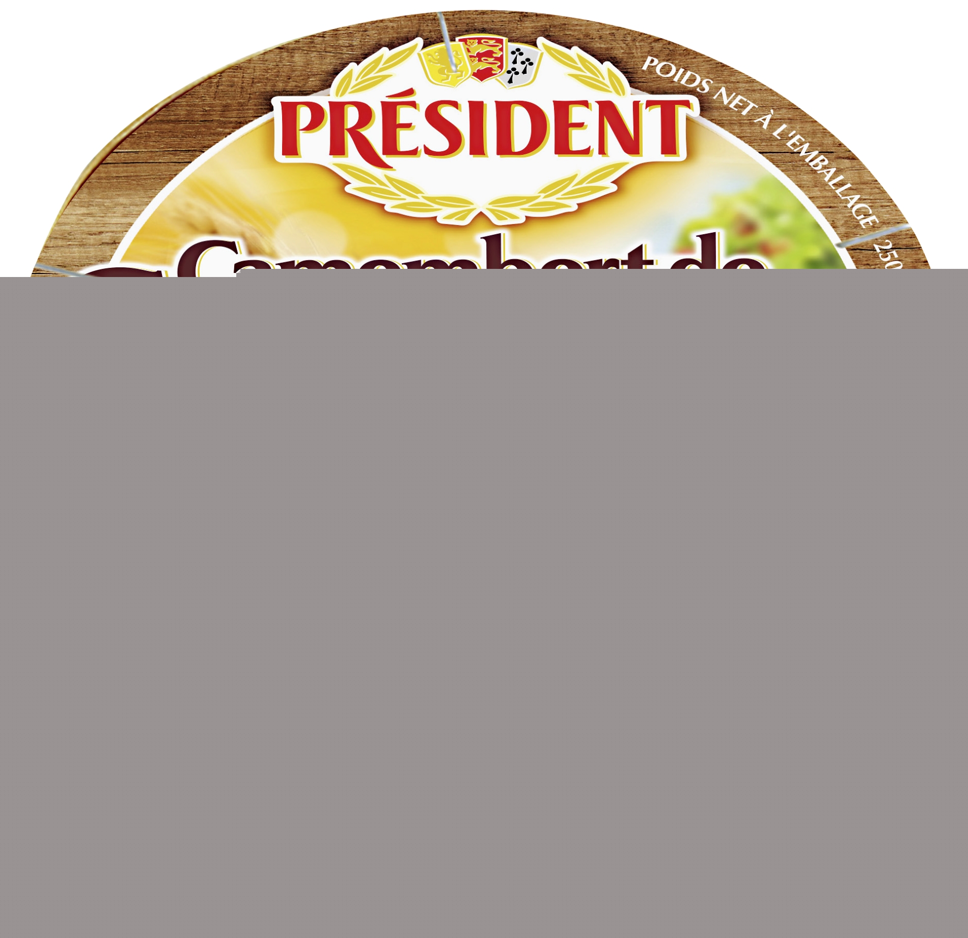 Camembert de Campagne Président