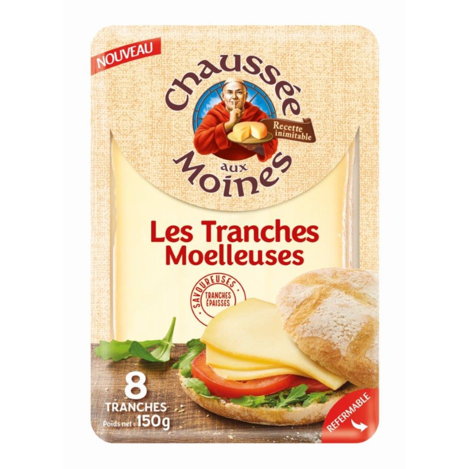 Fromage en tranches CHAUSSEE AUX MOINES