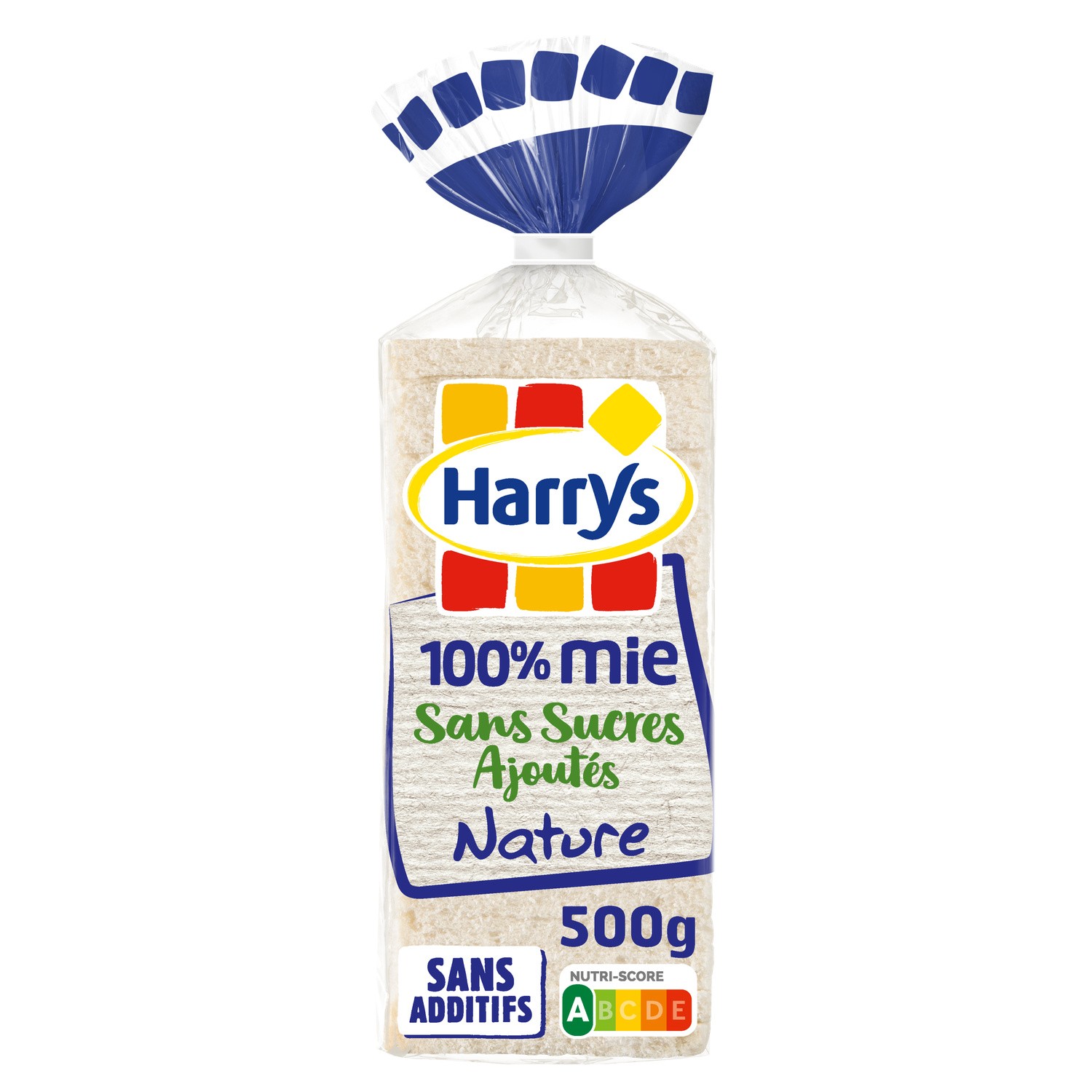 Pain de mie Nature Sans Croûte Sans Sucres Ajou...