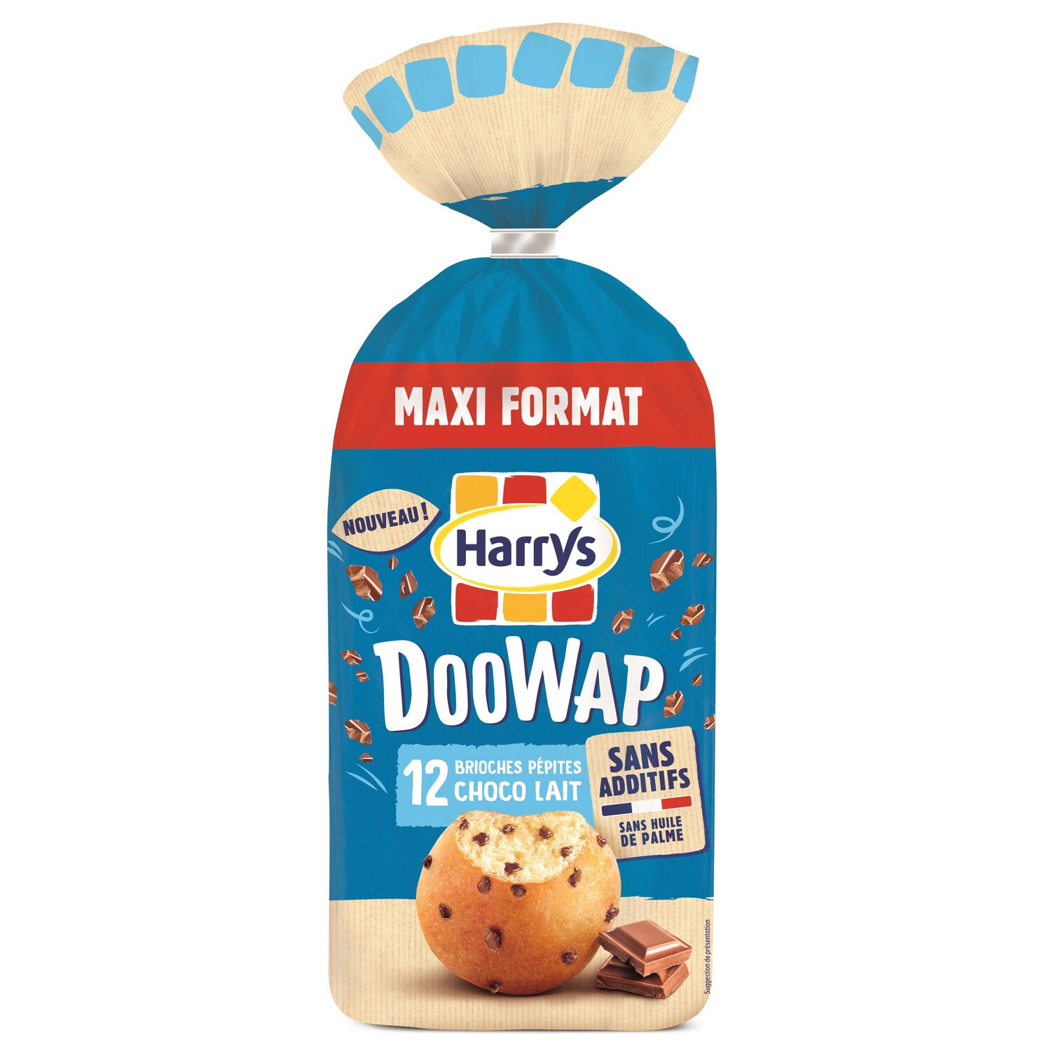 Brioche pépites chocolat au lait sans additifs ...