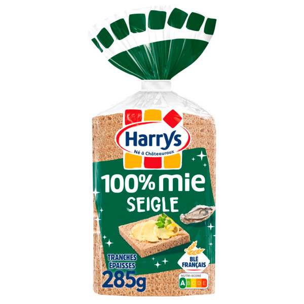 100% MIE SEIGLE TRANCHES ÉPAISSES