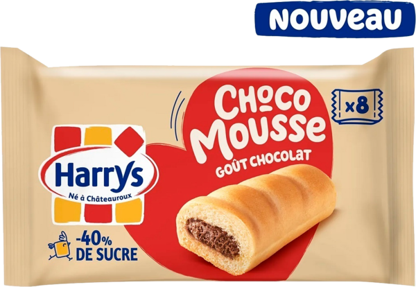  Gâteaux Choco Mousse Harry's code EAN 3228857002283 