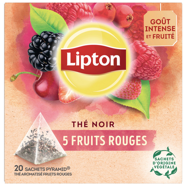 THÉ NOIR 5 FRUITS ROUGES
