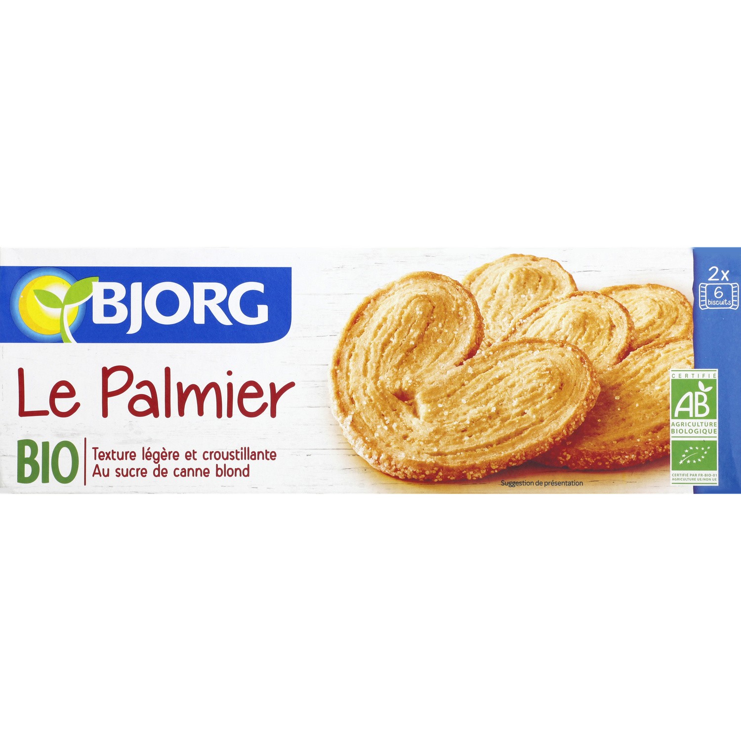 Biscuits palmiers bio BJORG
