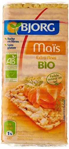 Bjorg Galettes de Maïs Extra Fines Bio 130 g