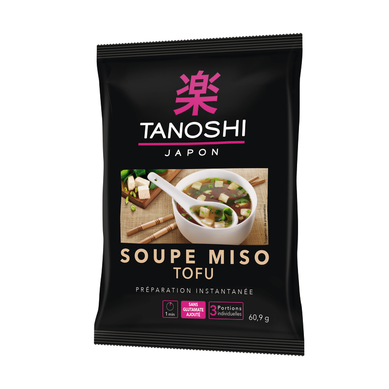 SOUPE MISO AU TOFU TANOSHI