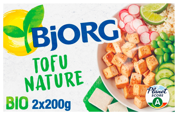  Tofu Nature Bio Bjorg code EAN 3229820762692 