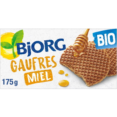 Gaufres au miel bio