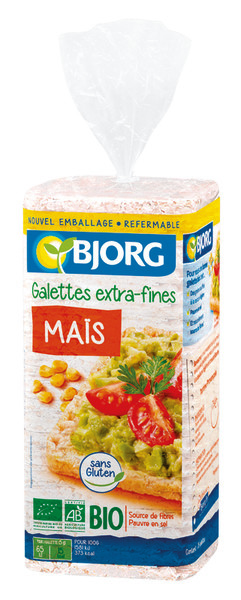 SUR LA GAMME GALETTE DE RIZ BJORG