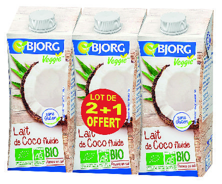  LAIT DE COCO CUISINE ""BJORG"" code EAN 3229820798523 