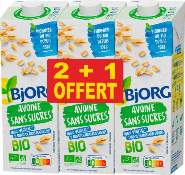 Boisson Végétale  À L'Avoine Bio Bjorg