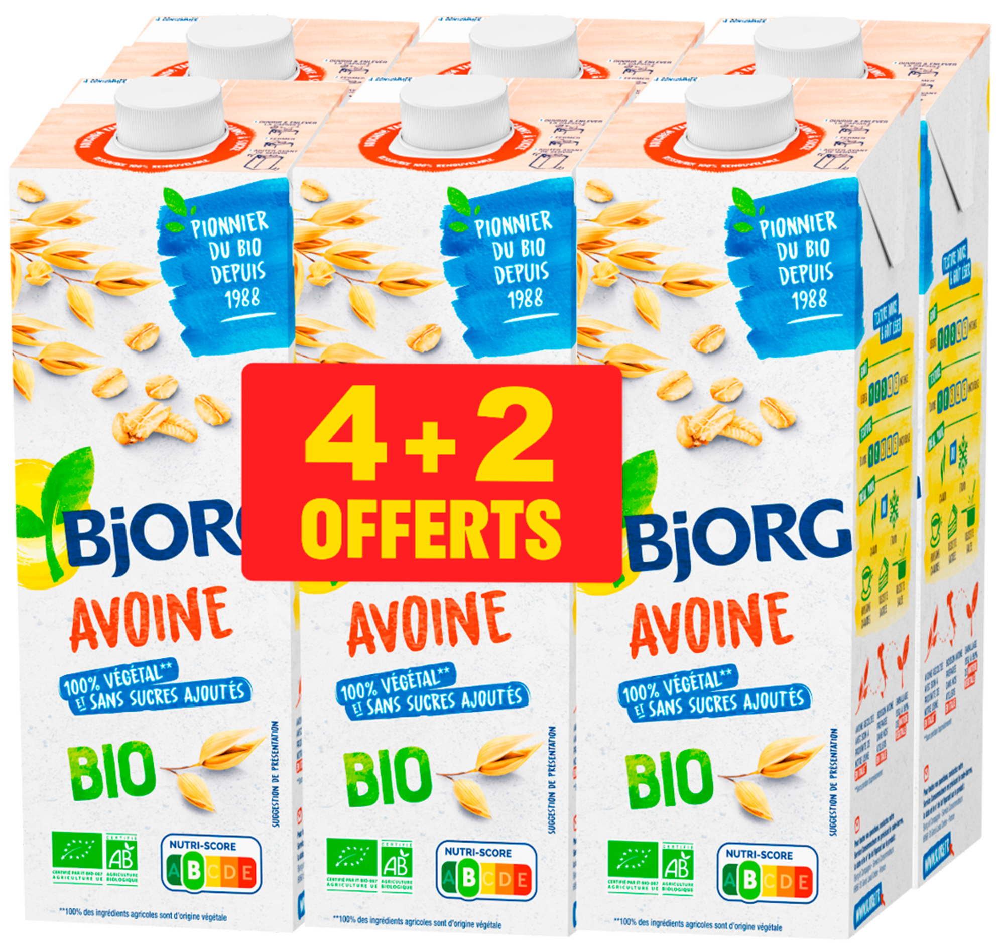BJORG BOISSON VÉGÉTALE BIO code EAN 3229820805016 