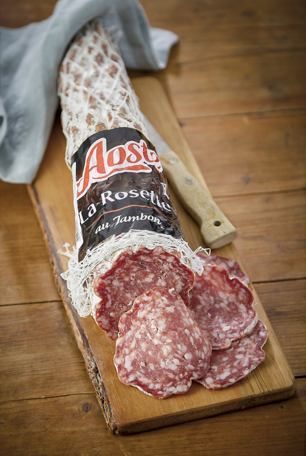 AOSTE ROSETTE AU JAMBON AOSTE code EAN 3230381001335 