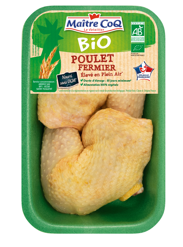 CUISSES DE POULET BIO maître coq