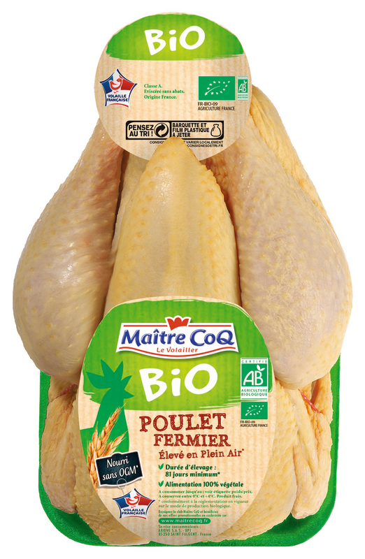 POULET FERMIER BIO maitre coq