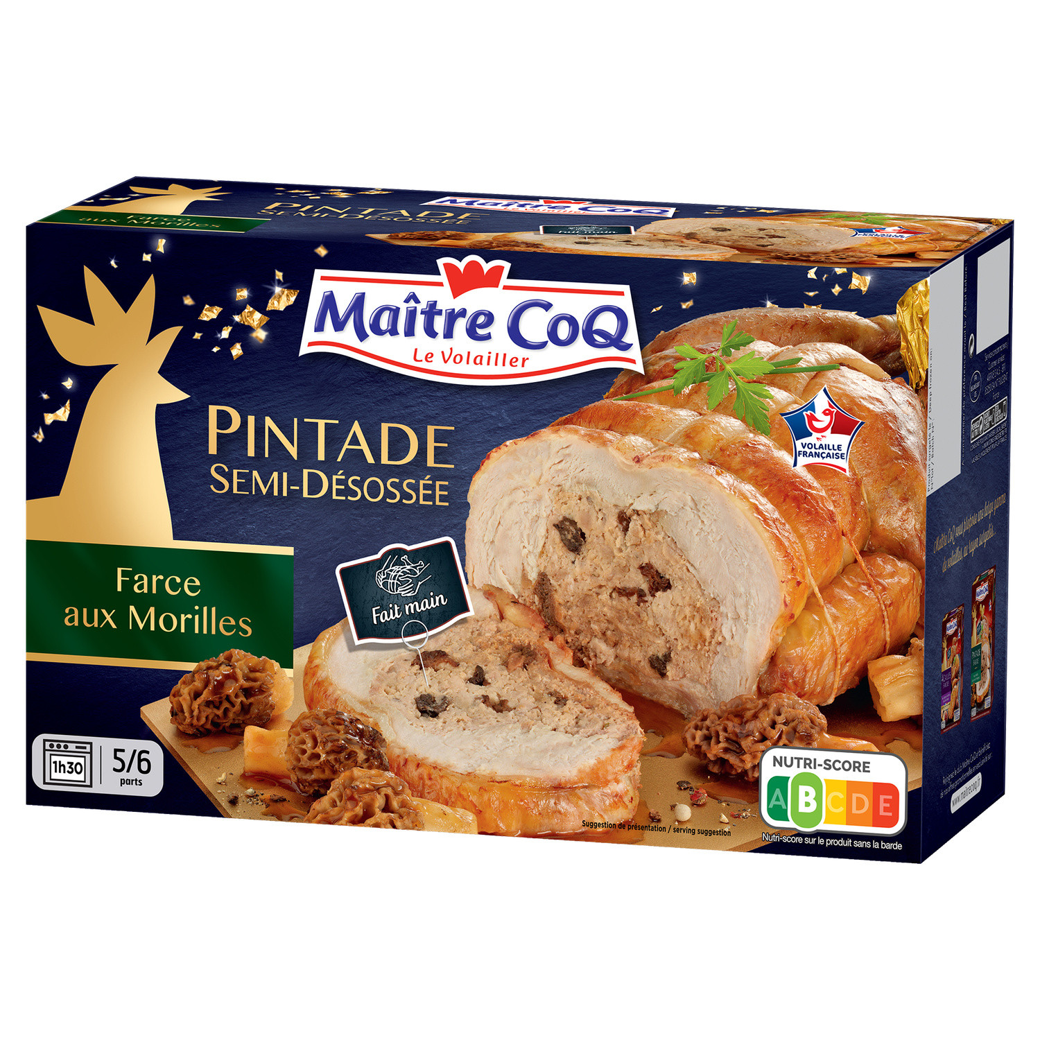 MAITRE COQ Pintade morilles MAITRE COQ code EAN 3230890003011 