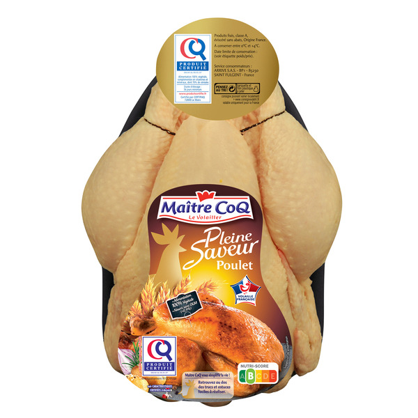 Poulet certifié Pleine Saveur