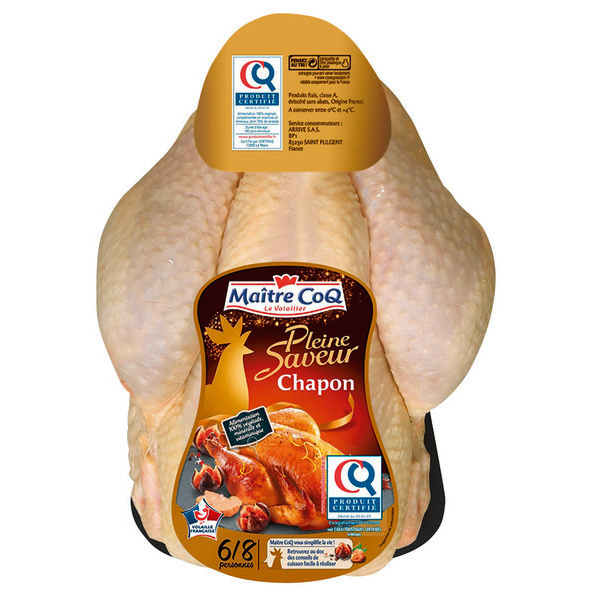 Chapon Pleine Saveur Certifié