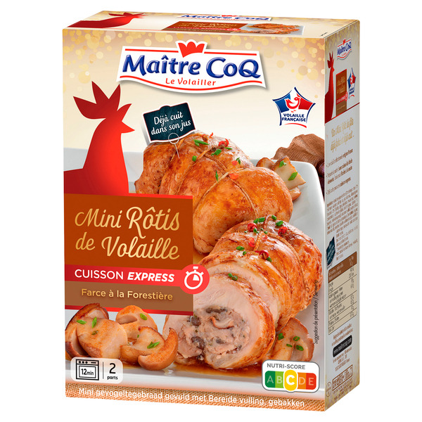 Mini Rôtis de Volaille Cuisson Express