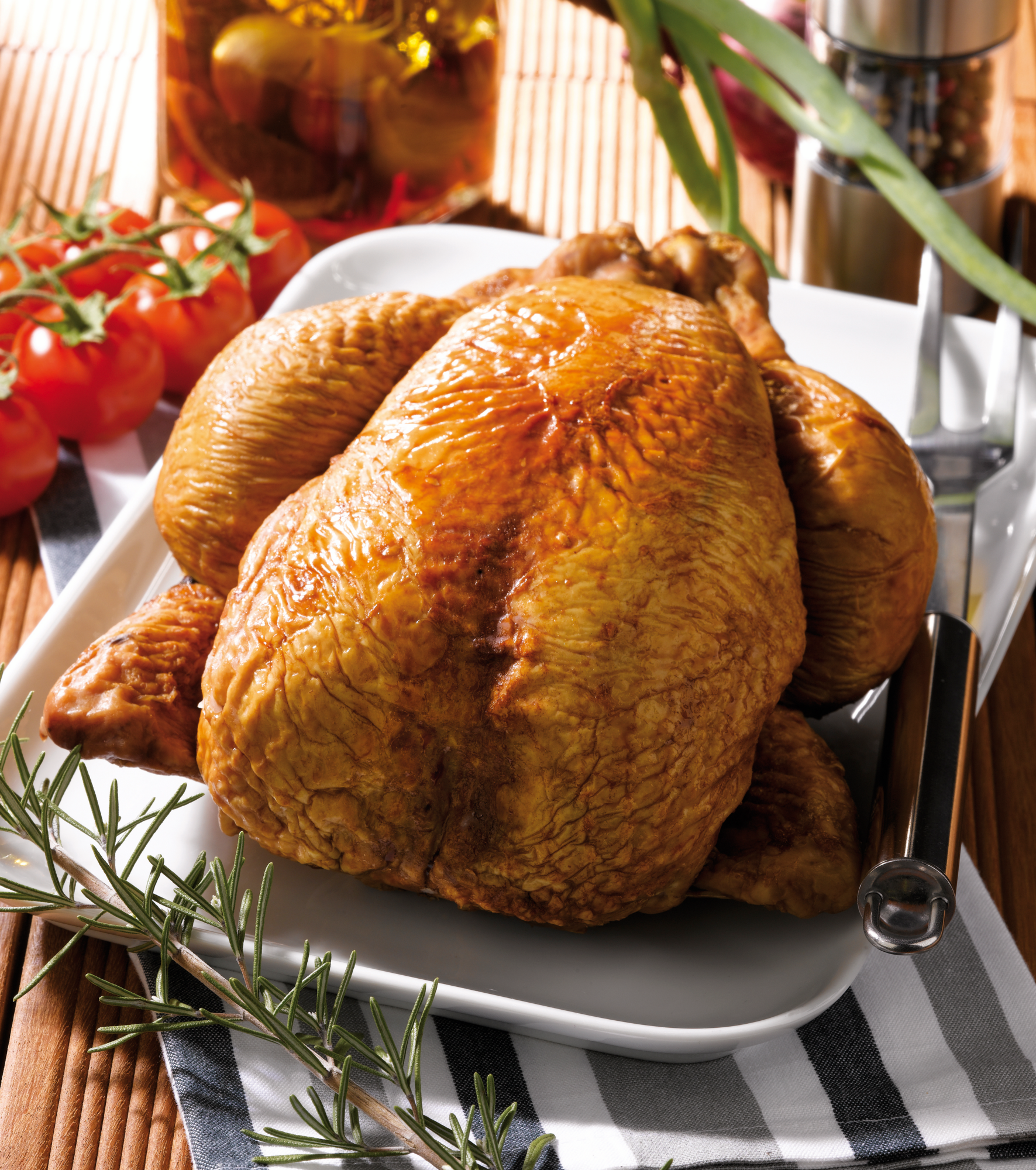 Poulet rôti Bleu Blanc Cœur avec sachet