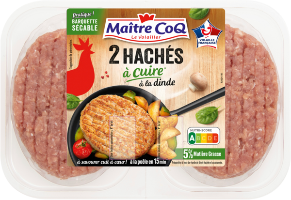  2 Hachés À La Dinde Maître Coq code EAN 3230890017698 