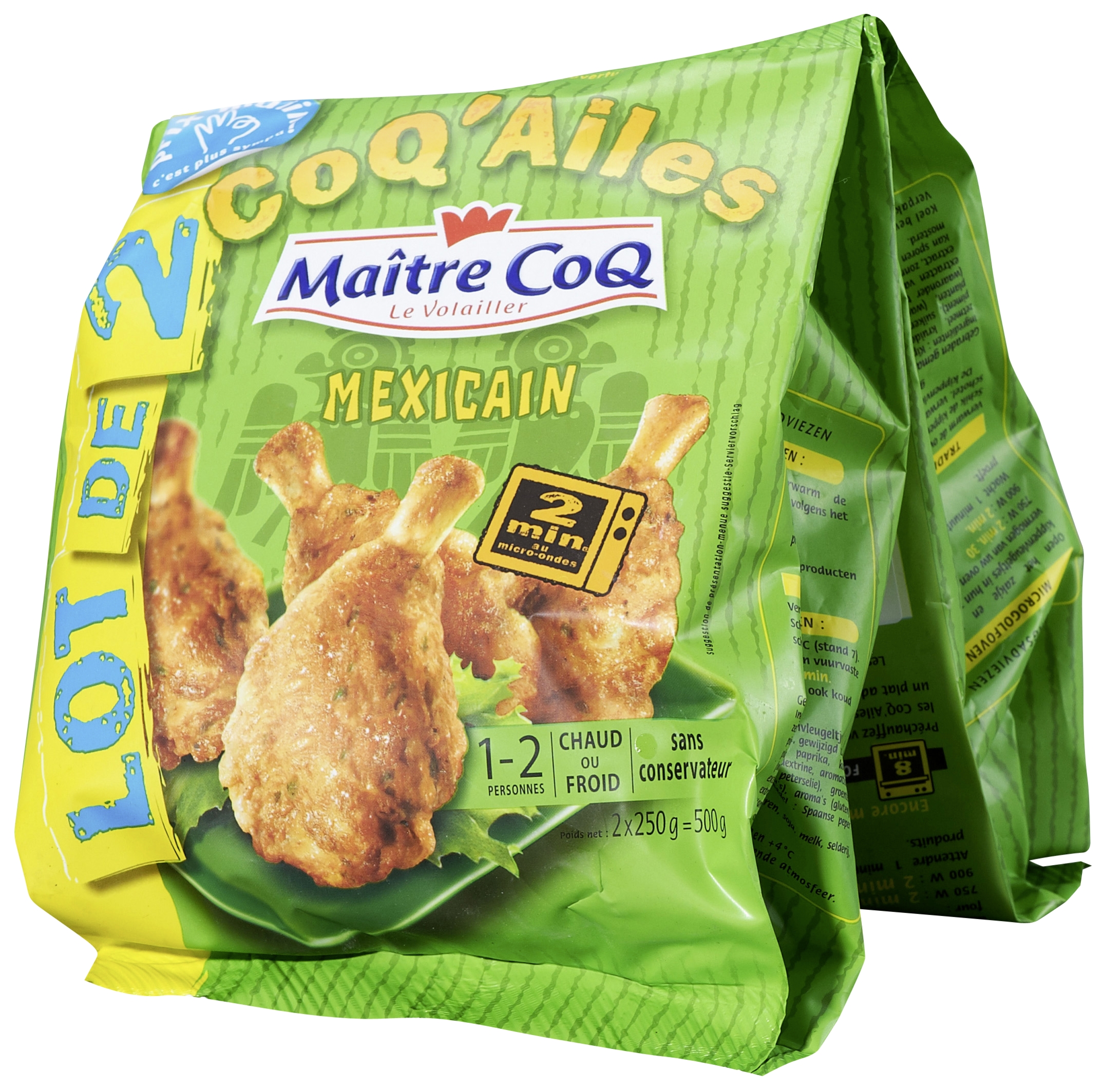 Maître Coq Coq'ailes mexicain Maître Coq code EAN 3230890019135 