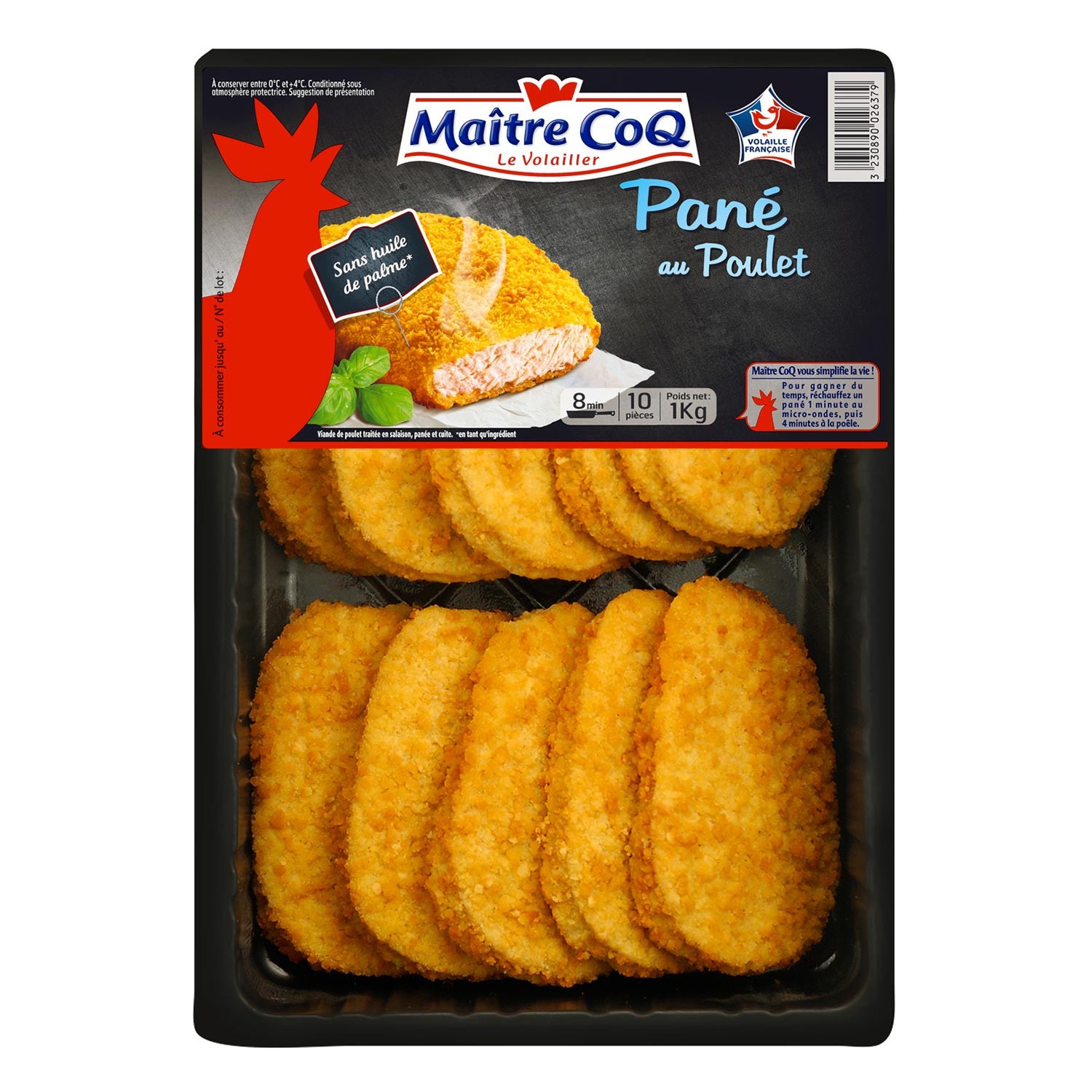 Panés de poulet  MAITRE COQ
