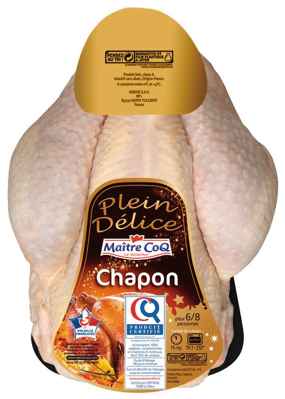 Maitre Coq CHAPON Maitre Coq code EAN 3230890040832 