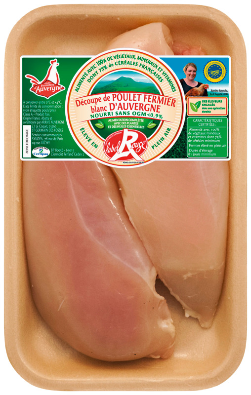 2 FILETS POULET FERMIERS LABEL ROUGE auvergne 3230890042027 auvergne 2 FILETS POULET FERMIERS LABEL ROUGE auvergne 3230890042027 auvergne