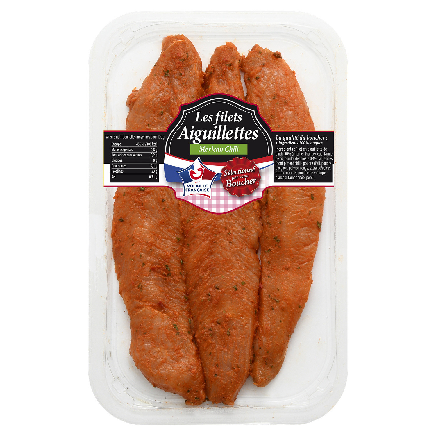 Filet aiguillette de dinde mexican chili SELECT...