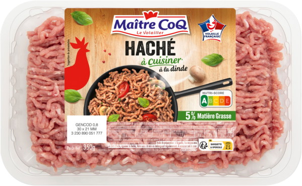 Haché À La Dinde Maître Coq code EAN 3230890052255 