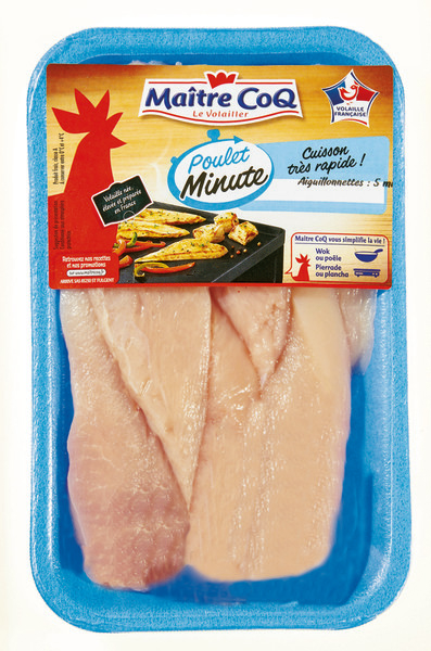 AIGUILLETTES DE DINDE MAÎTRE COQ