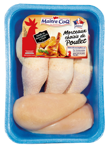 CUISSES ET FILETS DE POULET MAÎTRE COQ