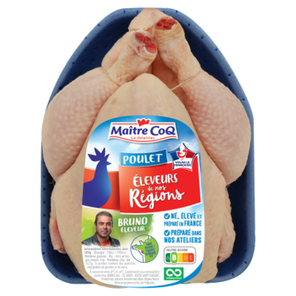 Poulet éleveurs de nos régions