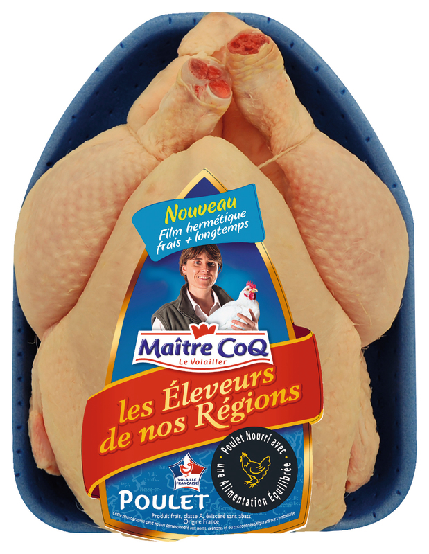 POULET LES ELEVEURS DE NOS RÉGIONS maître coq