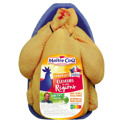 COQUELET JAUNE
“ÉLEVEURS DE NOS RÉGIONS”