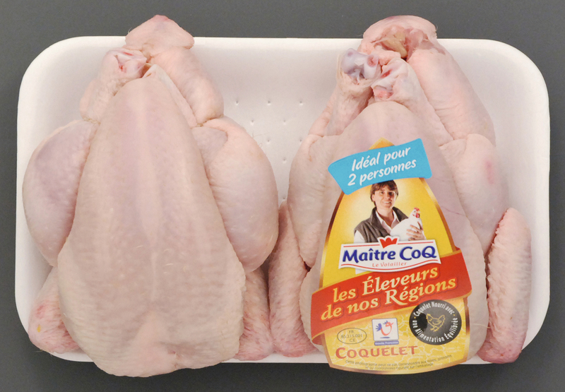 2 COQUELETS maître coq