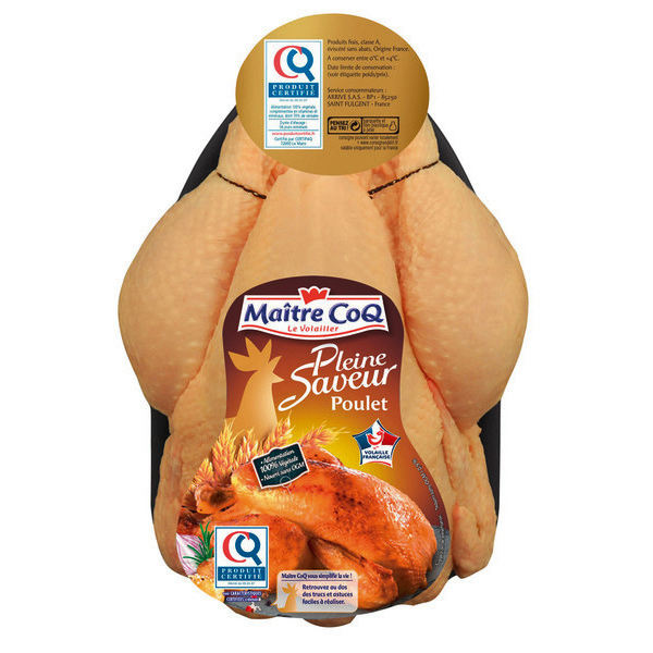 Poulet certifié Pleine Saveur 