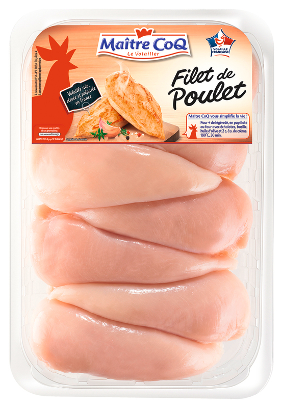 FILETS DE POULET X 10 Maitre Coq