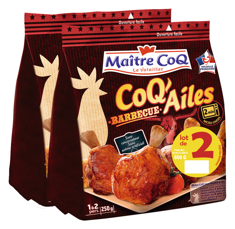 COQ'AILE BARBECUE maître coq