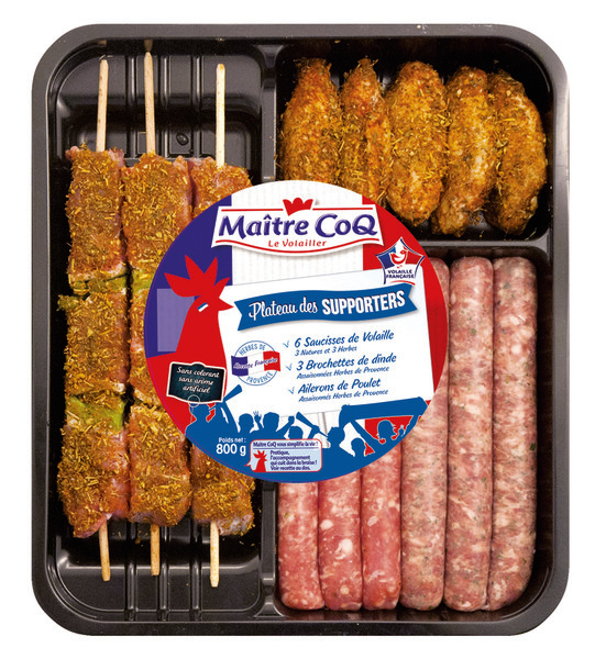 PLATEAU DES SUPPORTERS MAÎTRE COQ