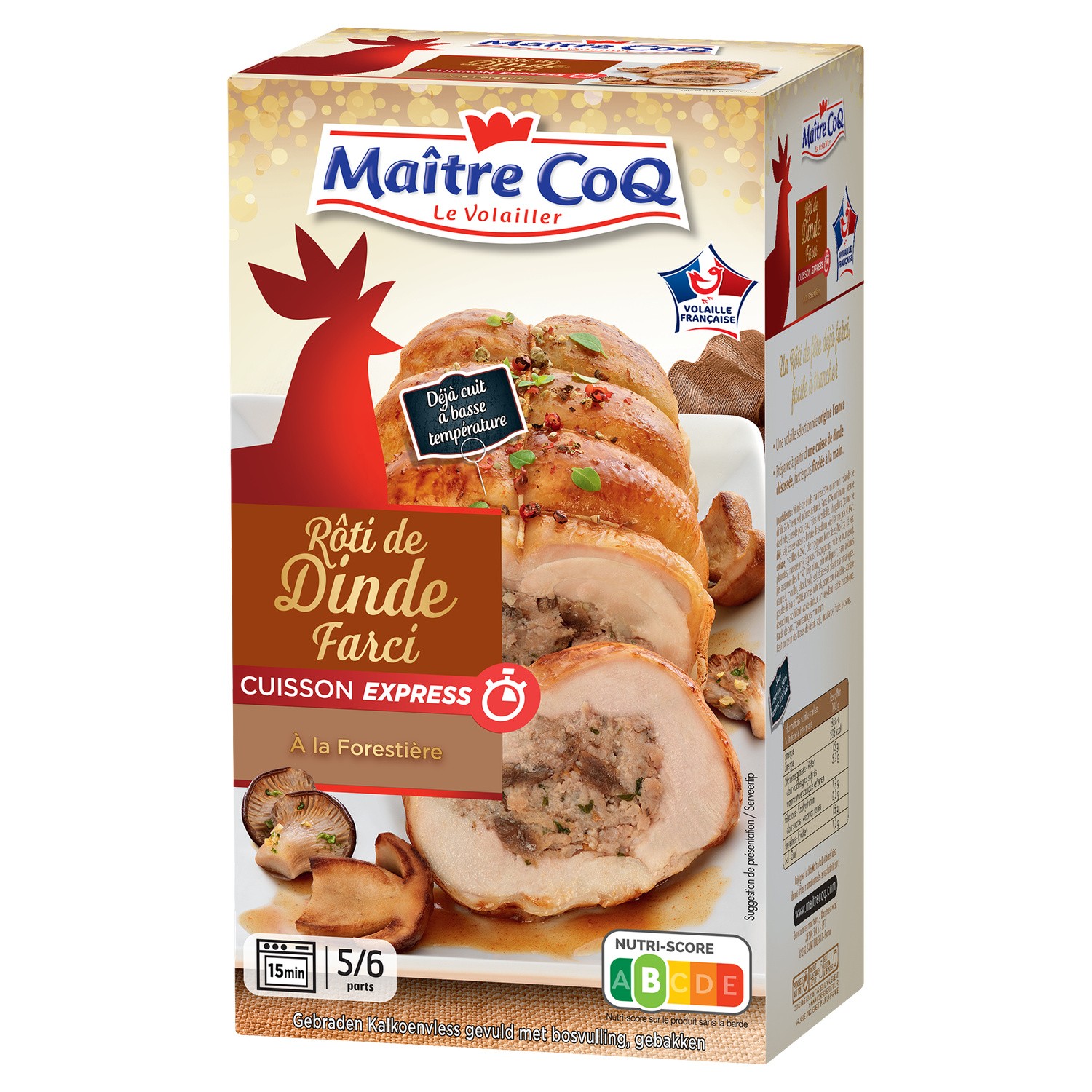 Roti de dinde forestier MAITRE COQ