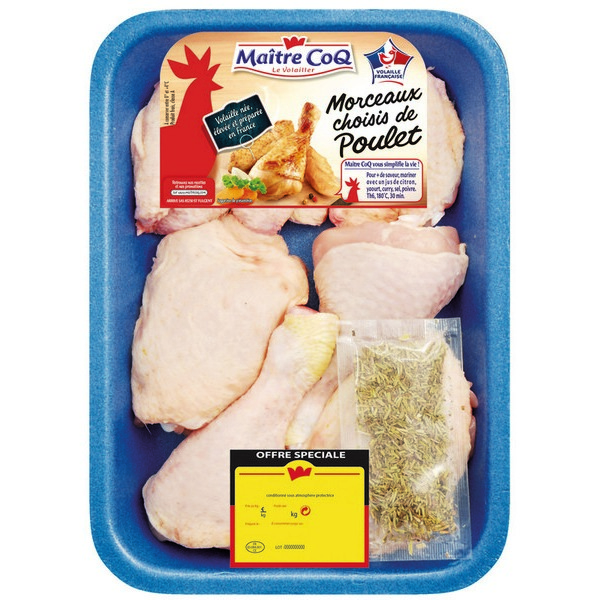 MORCEAUX CHOISIS DE POULET MAÎTRE COQ